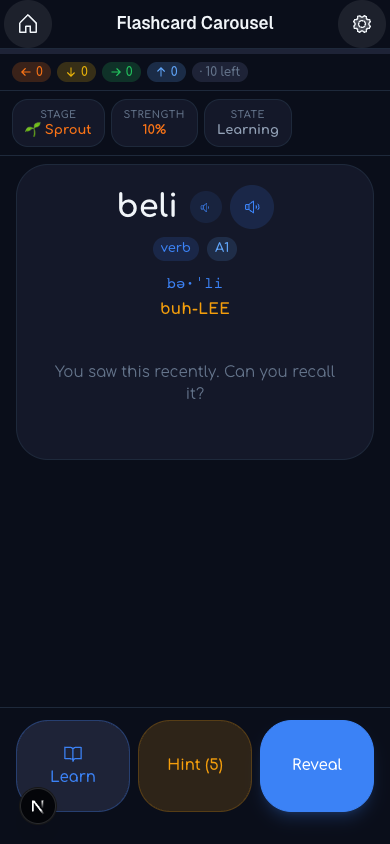 After: home and gear icons both with matching soft-circle backgrounds